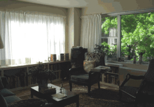 Almost all our curtains are 1 1/2 fullness but double fullness, as seen here with pleats, is an attractive alternative with our light weight fabrics such as the Handkerchief Linens and Linen Scrims.