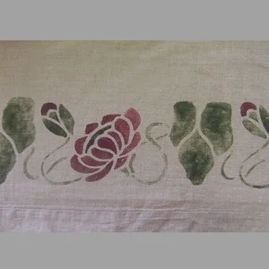 Water Lily Border Stencil