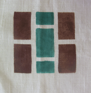 Webb Square Stencil: Can be used as a corner accent or as a border. Each square is 3 1/2" x 3 1/2". $30.00 per motif.