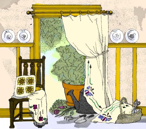 English Garden Appliqué Patterns