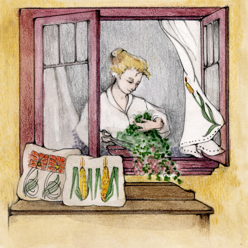 Textiles in an Old Fashioned Home