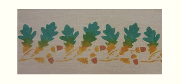 Oak Leaf Border