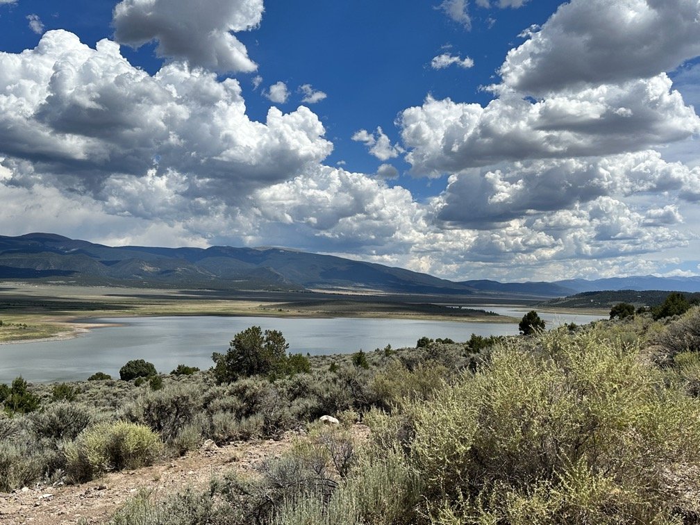 Nearby Sanchez Reservoir