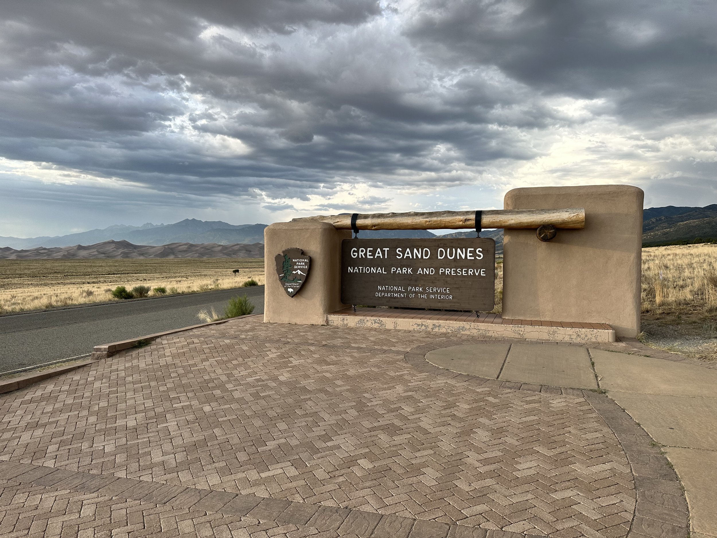 Nearby Great Sand Dunes National Park