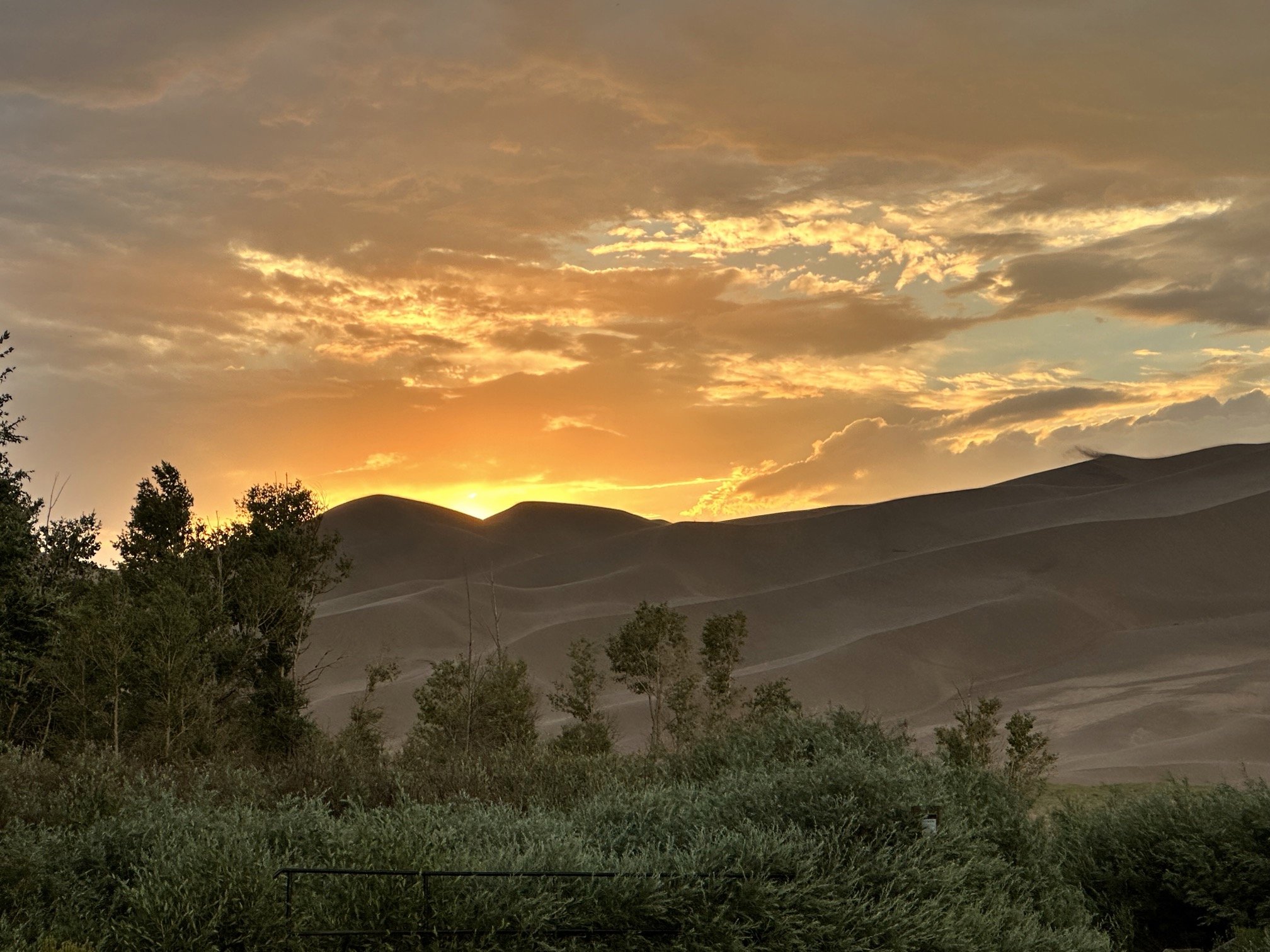 Nearby Great Sand Dunes National Park