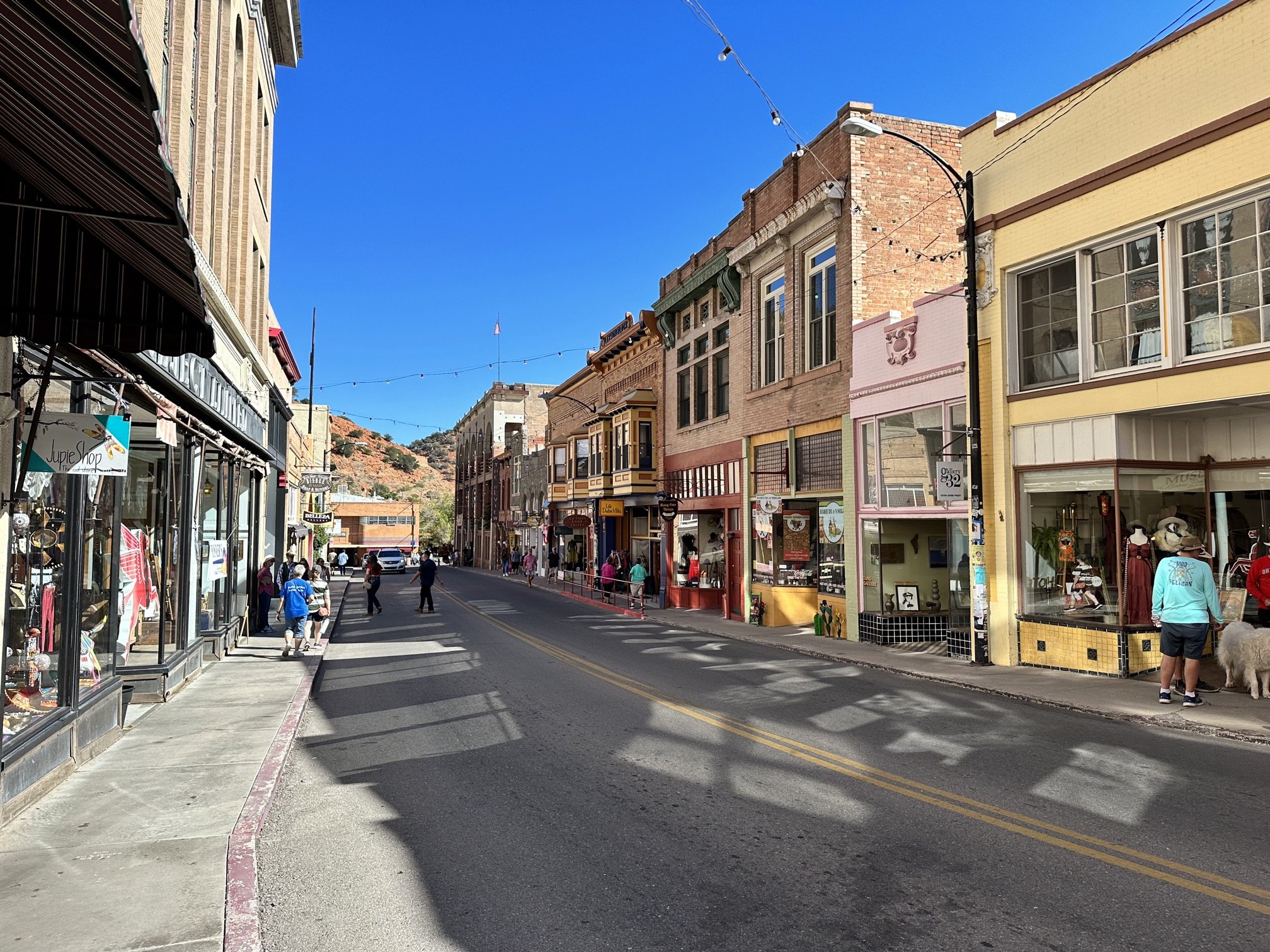 Nearby mining town of Bisbee has unique dining and shopping opportunities!