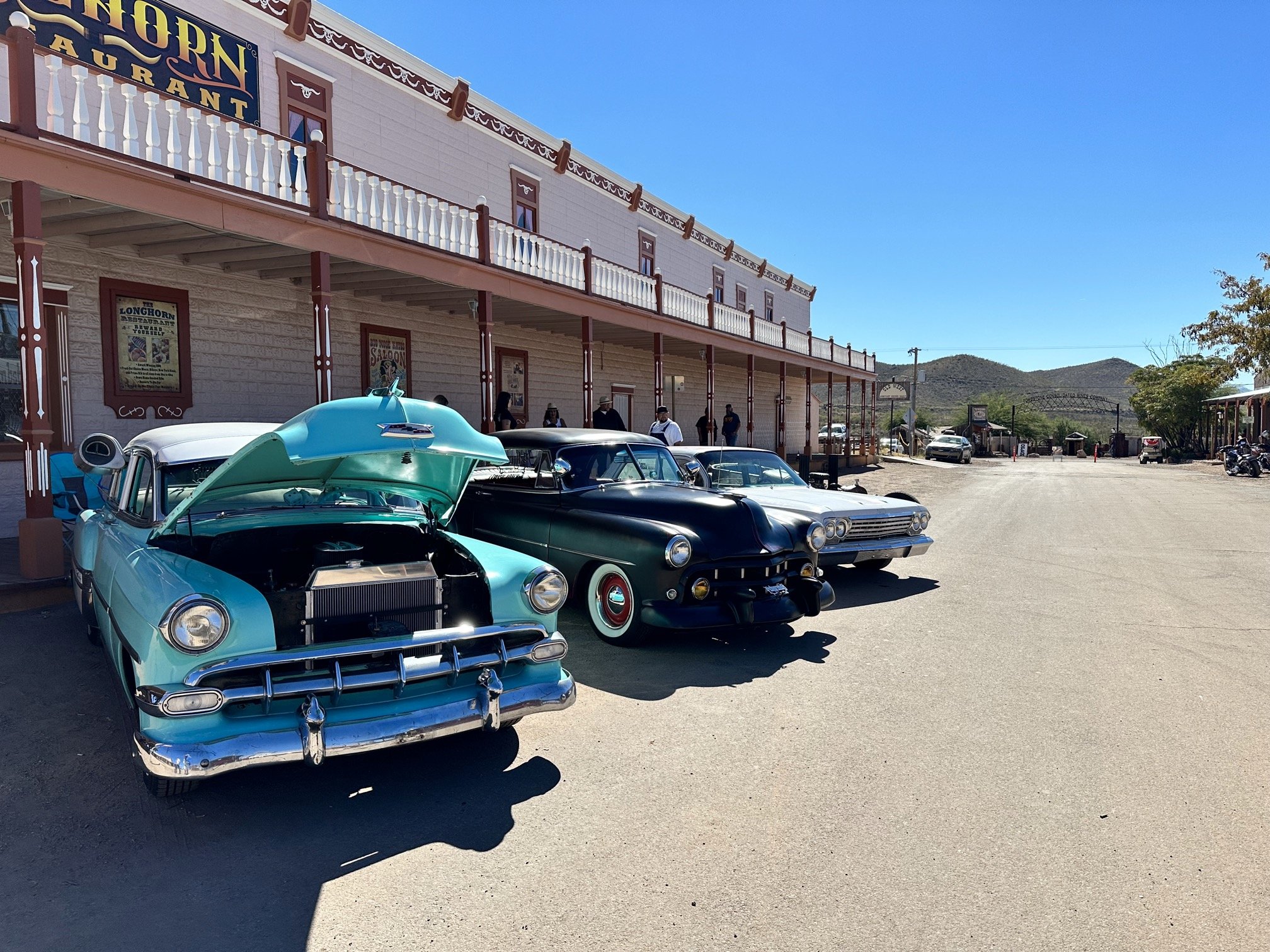 Antique car show in Tombstone