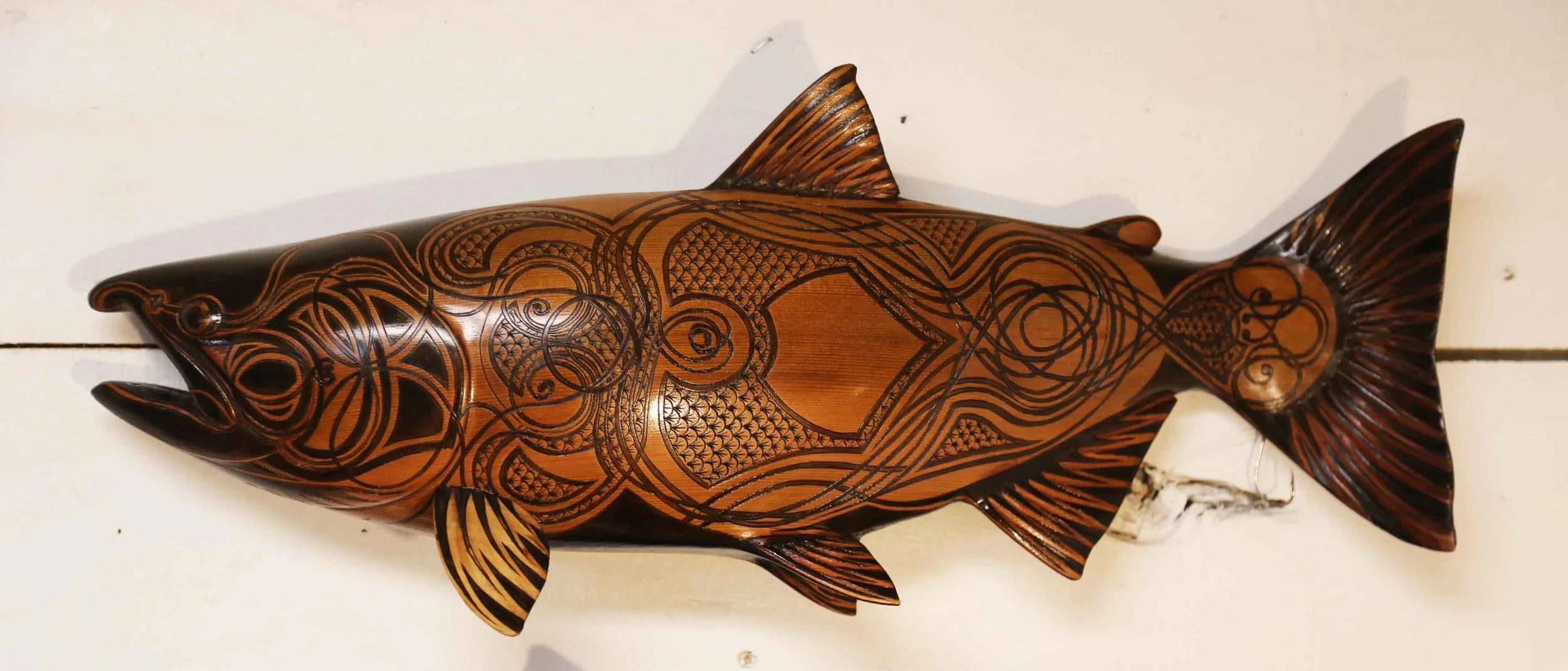 Alaskan Coho 2 - 24x10.5x6" - western red cedar