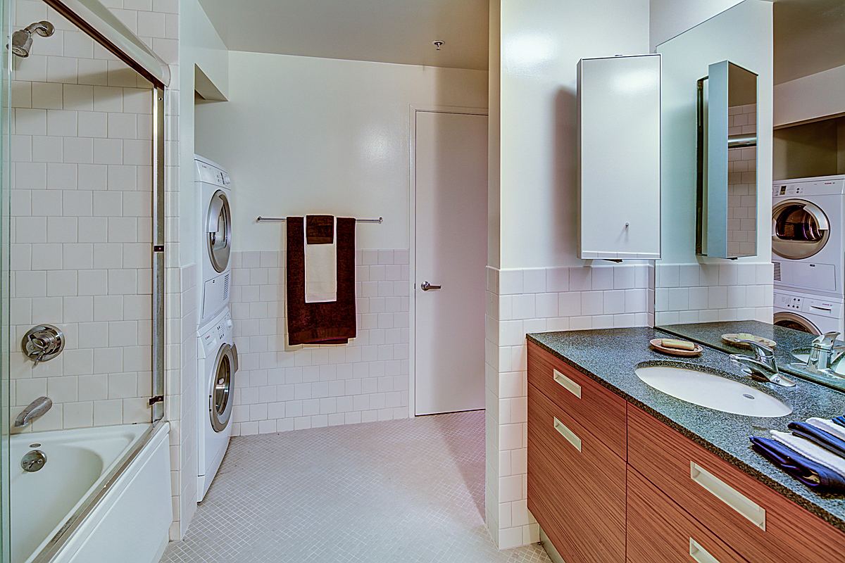 Bathroom and Laundry Area
