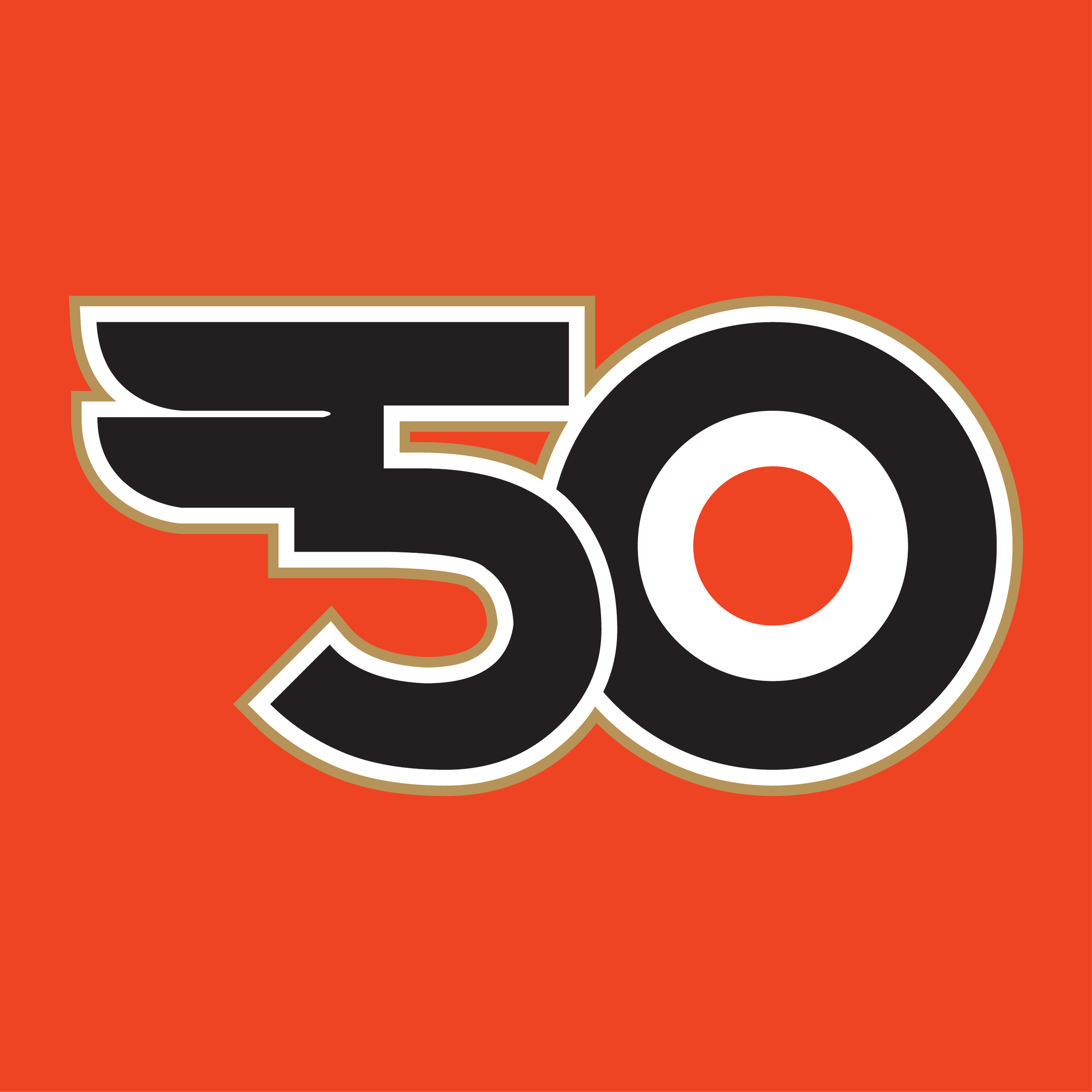 Philadelphia Flyers 50th Anniversary Logo