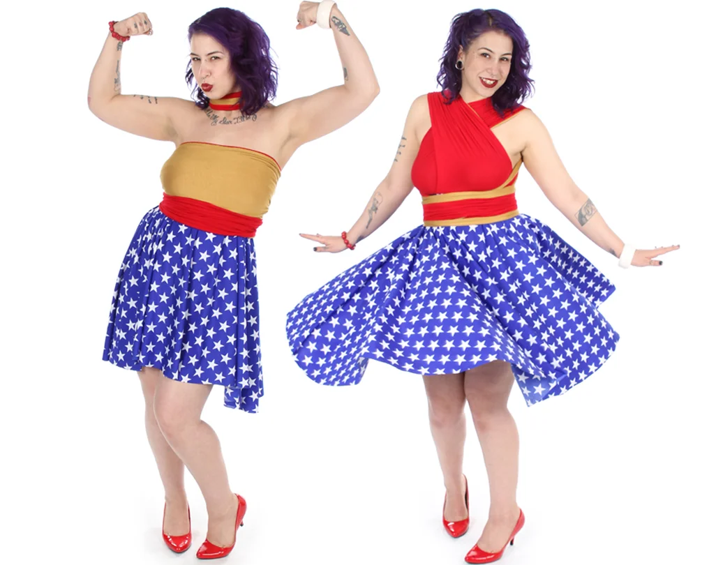 Amazon Warrior Convertible Dress