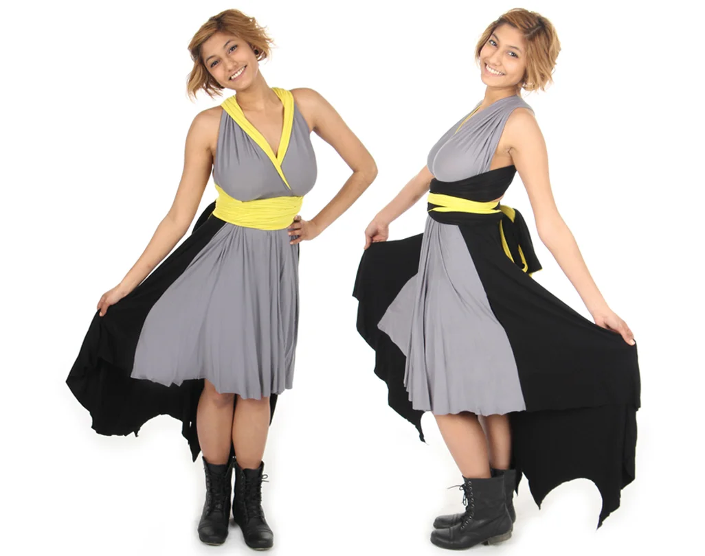 Bat Vigilante Convertible Dress