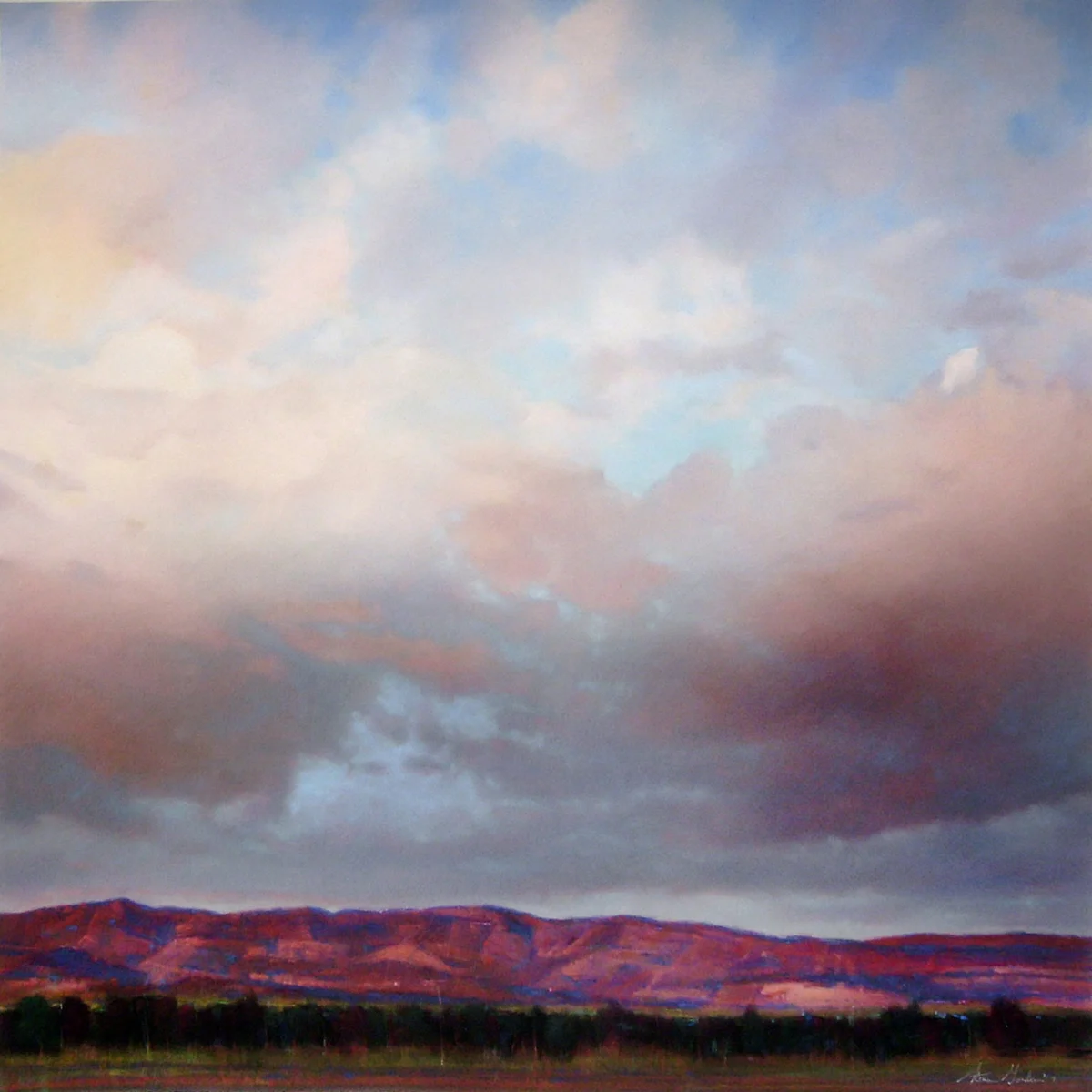 East Clouds Afternoon, pastel, 40x40.jpg
