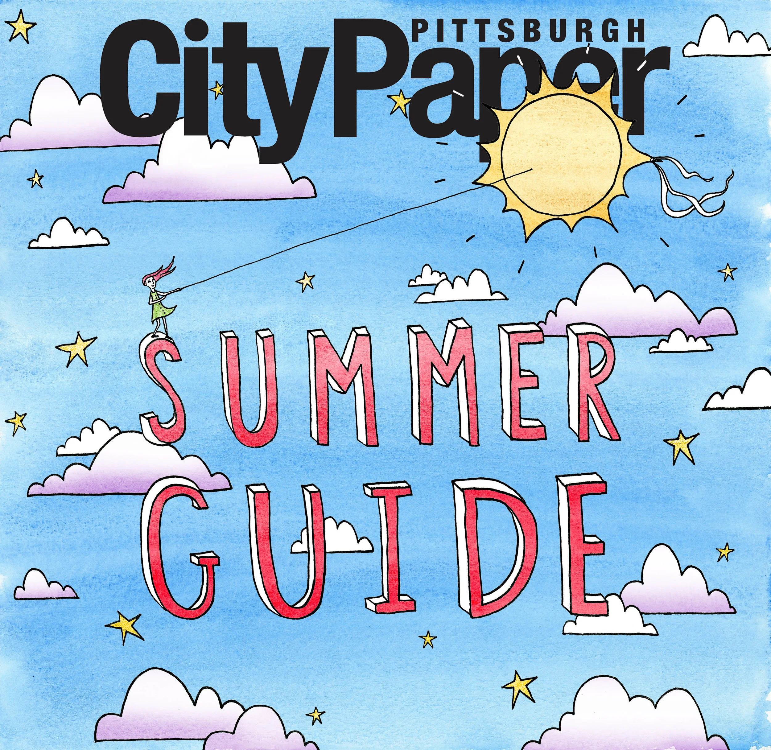 Cover for Pittsburgh City Paper's Summer Guide