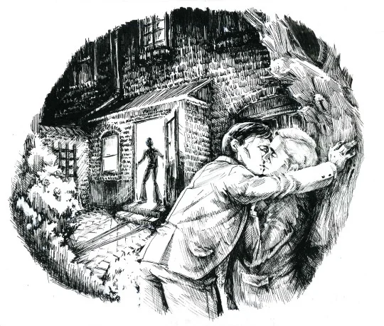 spot illustration for 'ollie'
