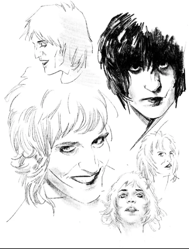 daily doodle - noel fielding