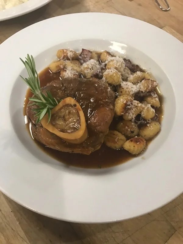Ossobuco with Brown Butter Gnocchi