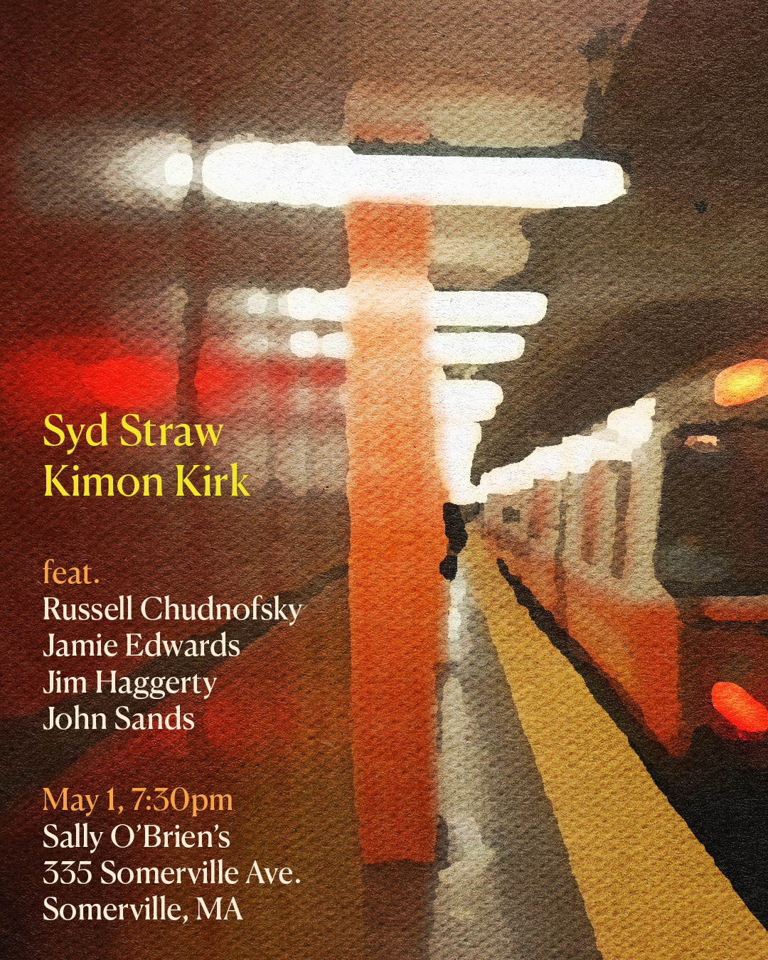 Co-bill with Syd Straw