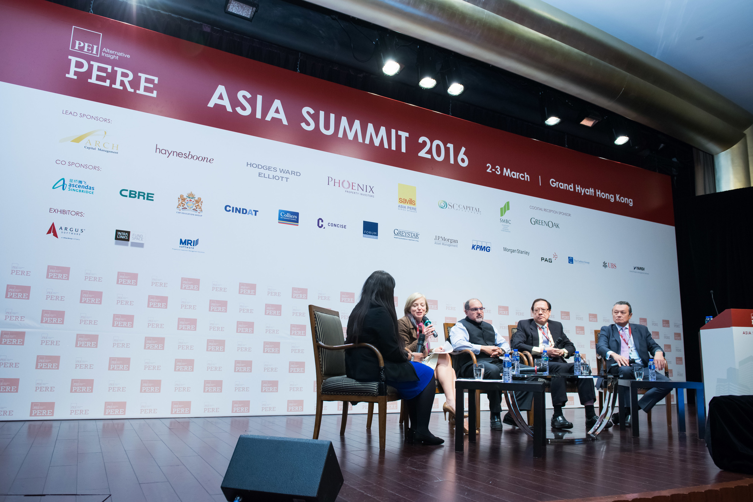 Waters Economics speaks at PERE Asia Summit 2016