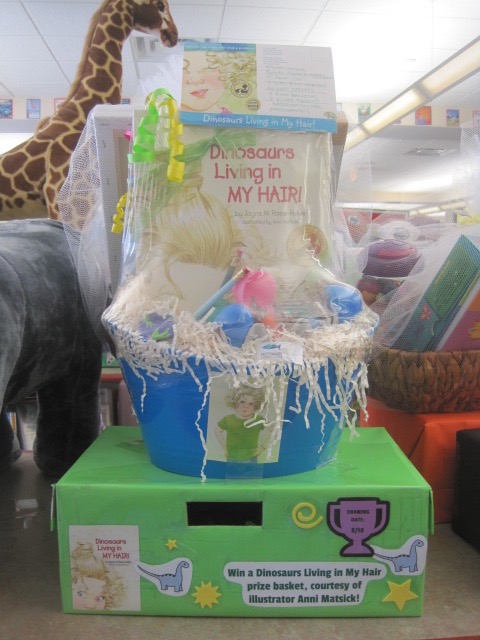 The program for young readers covers four counties in central Pennsylvania, offering three months of fun beginning in June each year, including reading clubs, story times, crafts, and performers. Lots of prizes are donated by local merchants and supporters. Schlow is my local library so I wanted them to include a copy of our book and all the trimmings.