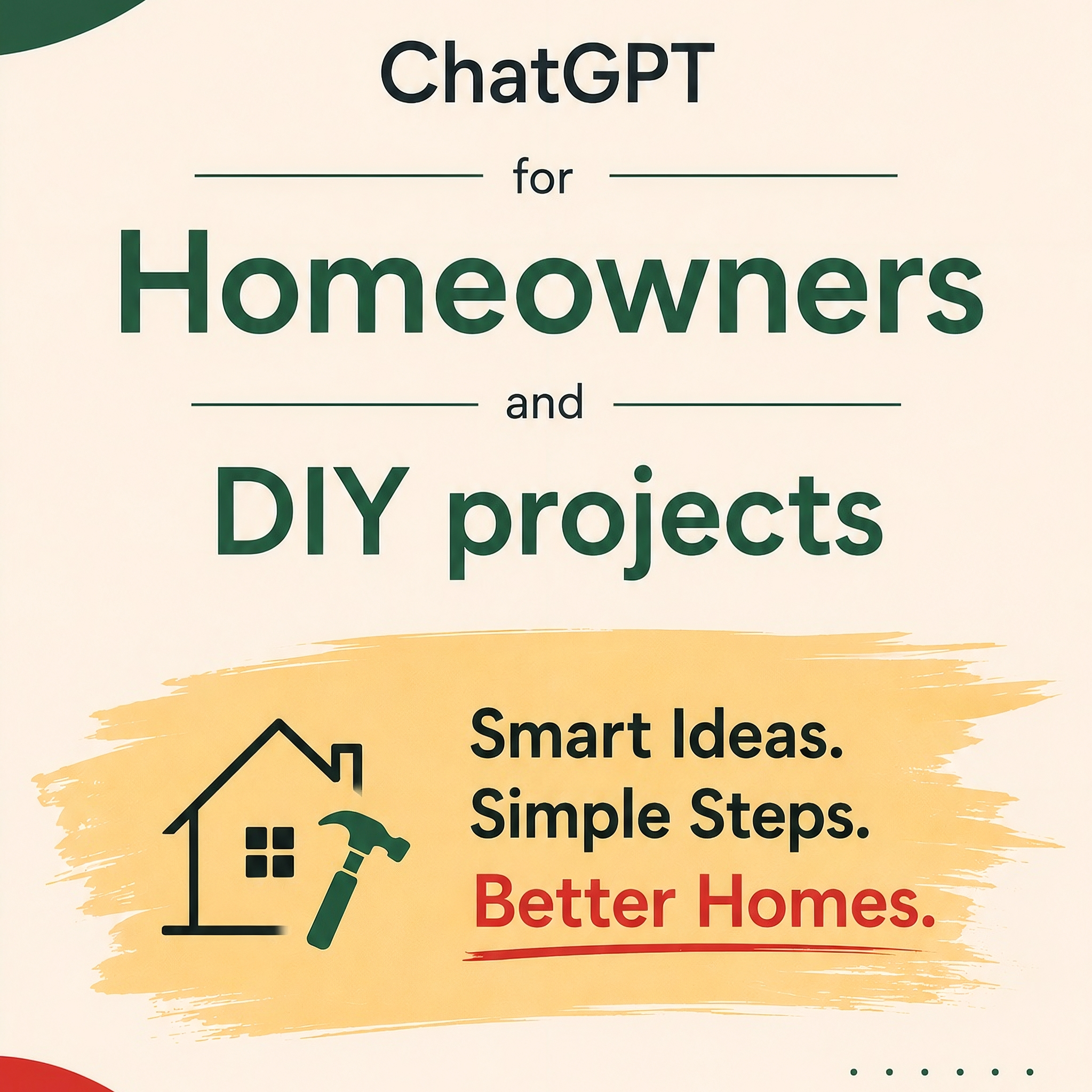 ChatGPT for Homeowners and DIY projects