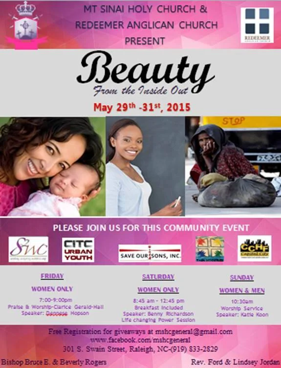 Women's Community Event: Beauty from the Inside Out