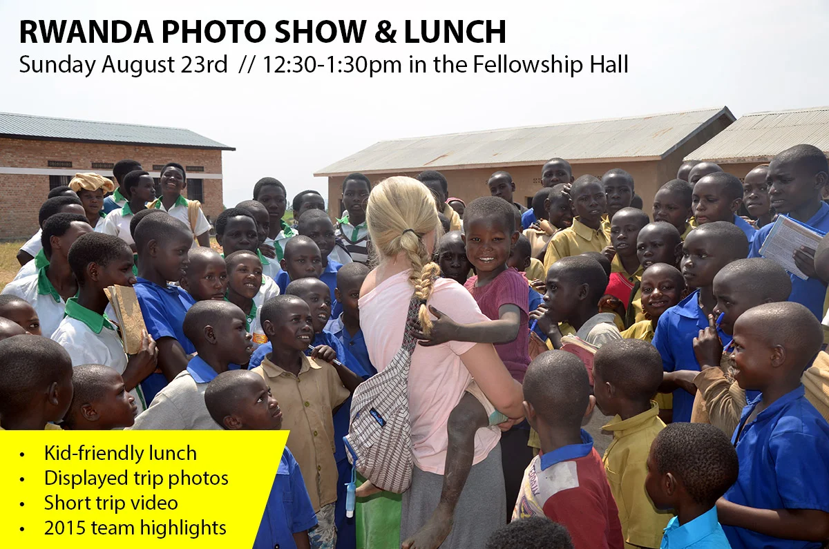 Rwanda Photo Show and Lunch