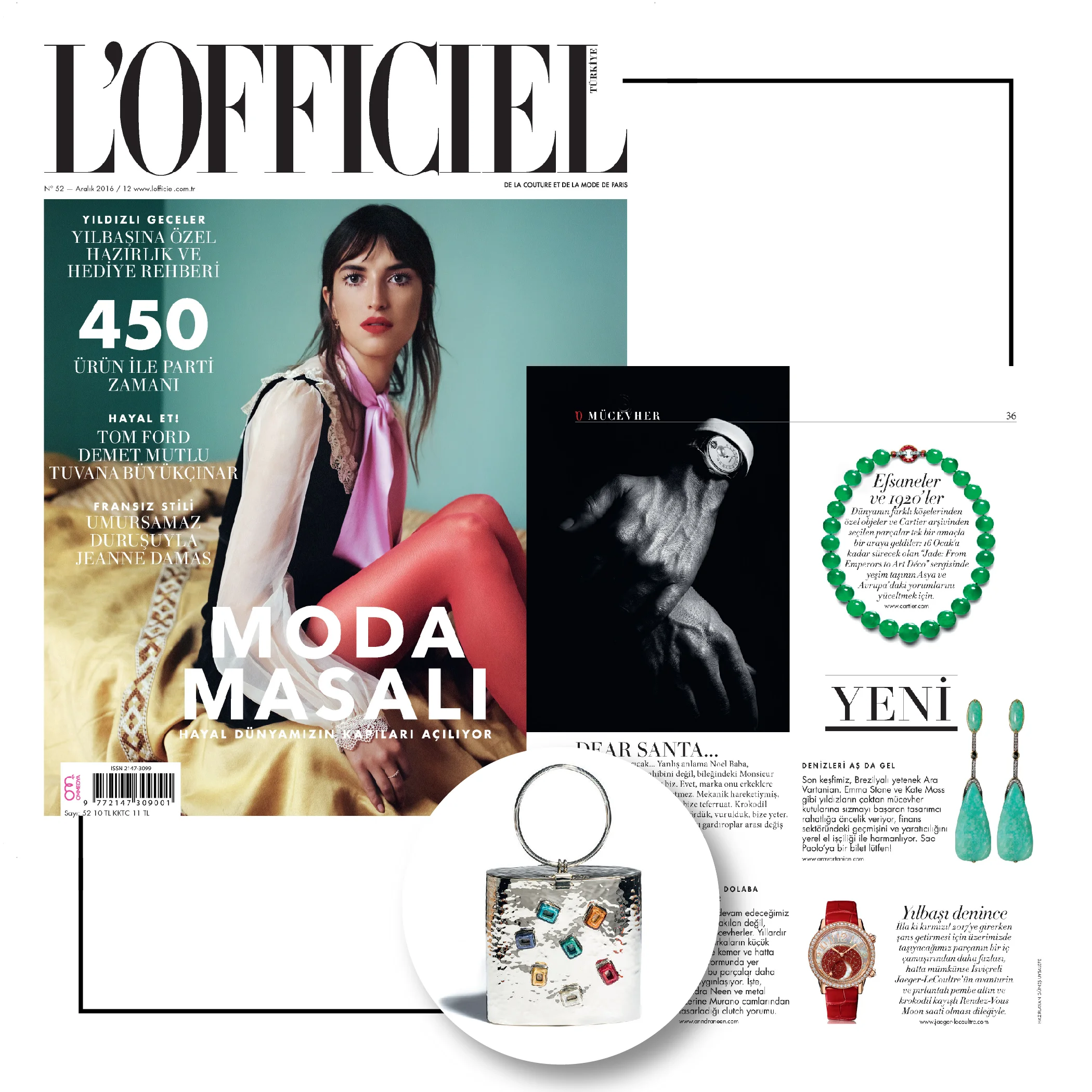 L'Officiel | December 2016 | Anndra Neen