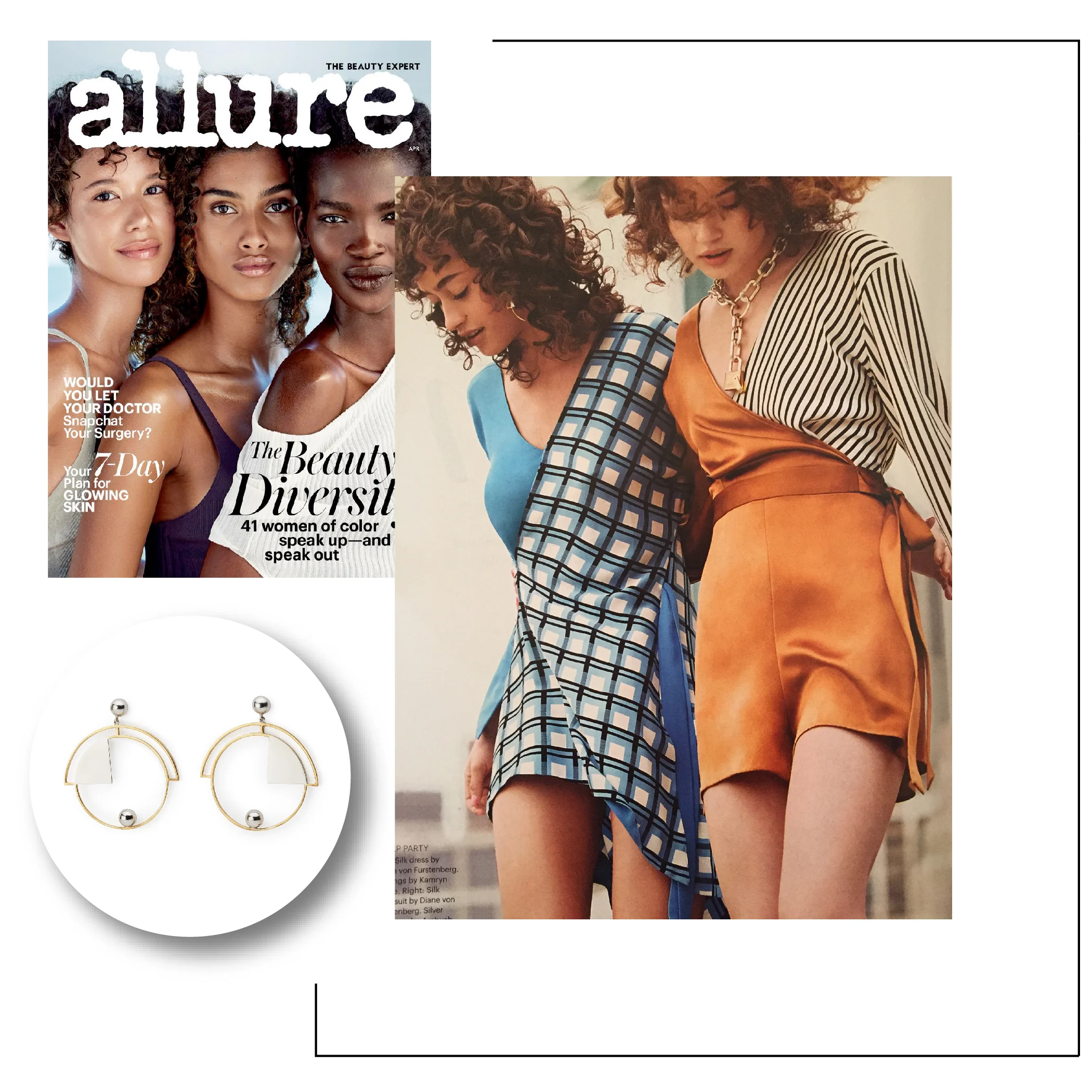  Allure U.S | April 2017 | Kamryn Dame 