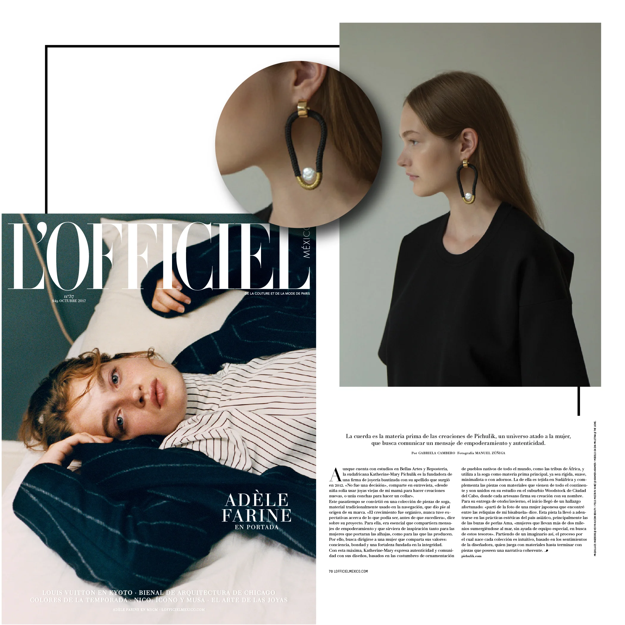 L'officiel Mexico | October 2017 | Pichulik