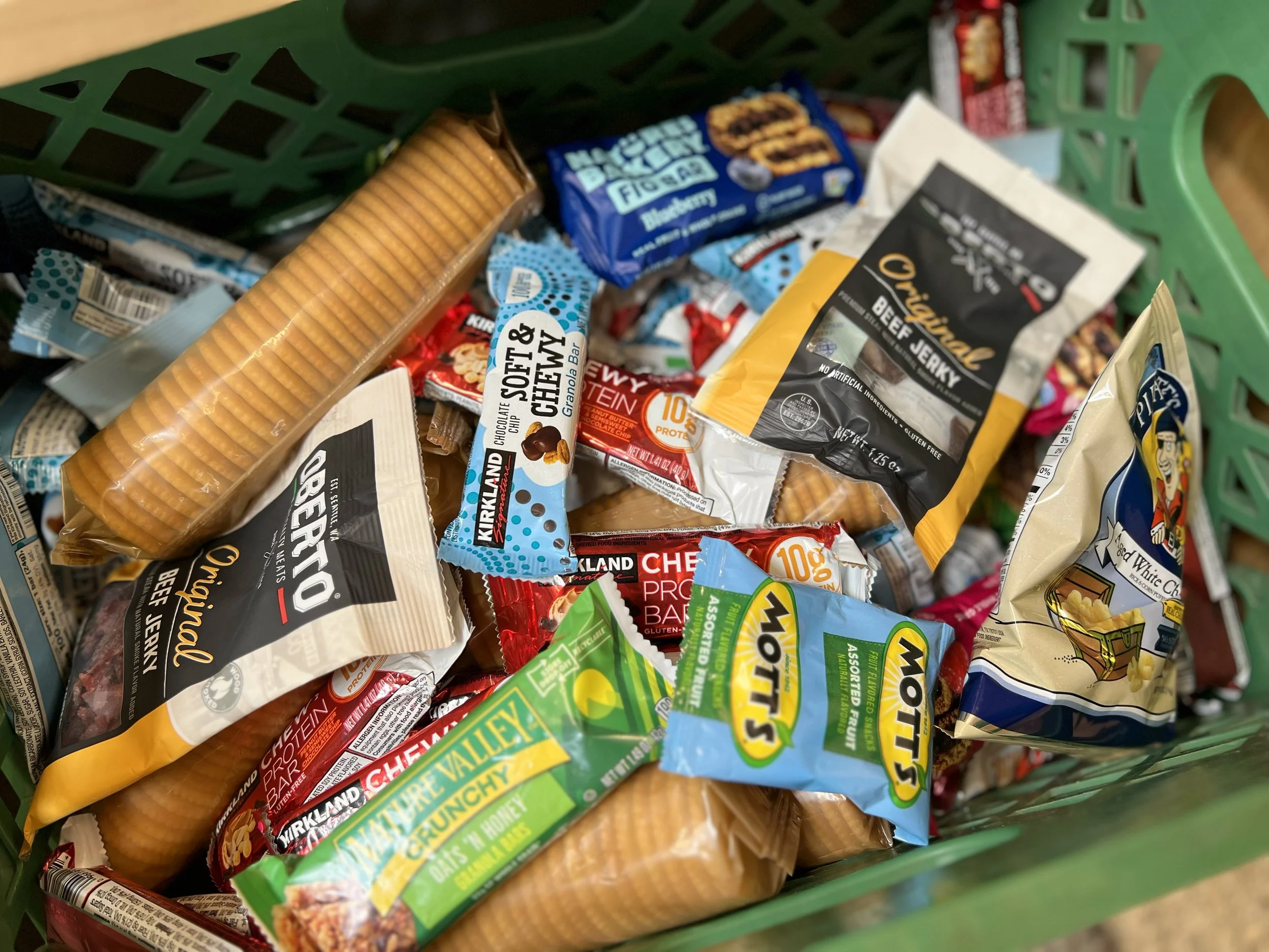 Give Food, Goods + Gear