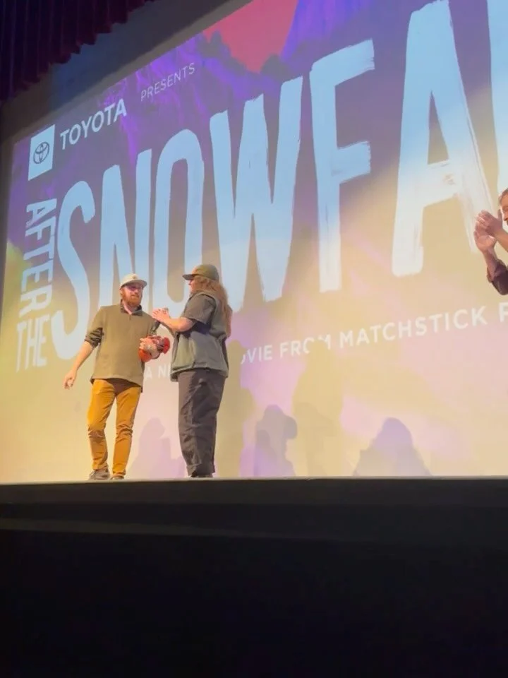 Our team was stoked to be at the premiere of the movie &ldquo;After The Snow Fall&rdquo; at @theemerson_mt on Saturday and share about our volunteering opportunities. We are looking to onboard new volunteer mentors for our upcoming winter season. Vis