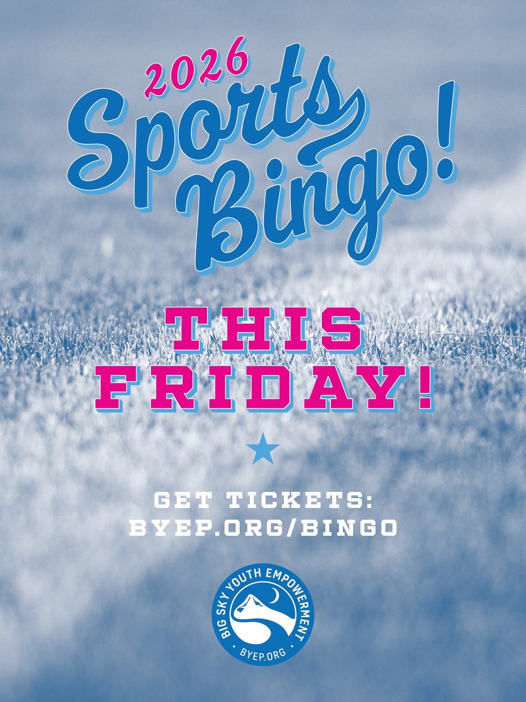 We're so excited. Bingo is happening THIS FRIDAY! Grab your ticket before they are gone

📅 Friday, February 6th
📍MSU SUB Ballroom
⏰ Doors 6 PM | Bingo 7 PM
💙 Ages 21+ Only Please
🎟️ bit.ly/byepbingo26 or link in bio