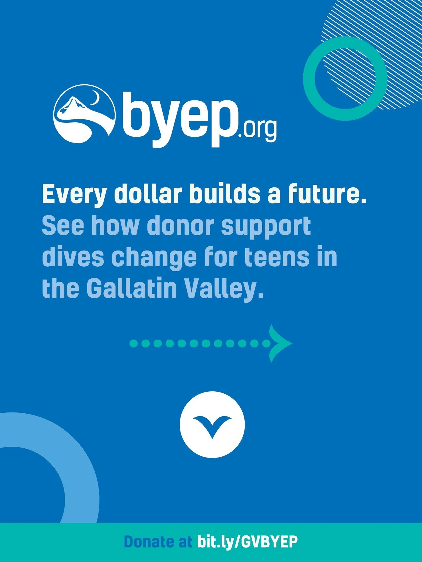 Your support powers our mission and keeps our programs thriving. Every dollar helps create meaningful, life-changing experiences for local teens. Let&rsquo;s make something BIG happen together!

☀️ Donate to our campaign at bit.ly/GVBYEP