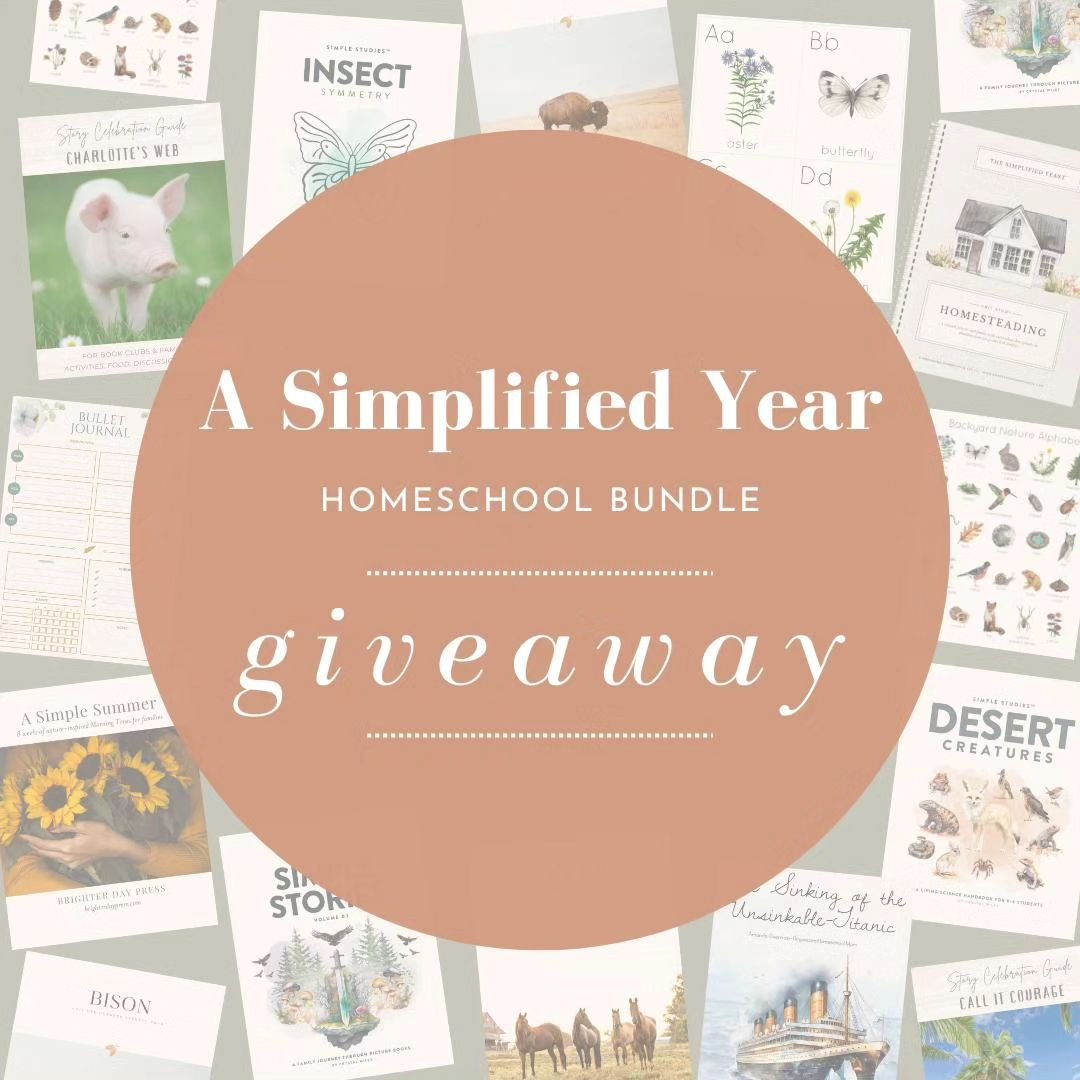 🥳 A SIMPLIFIED YEAR GIFT-AWAY 🥳 Looking for all the supplemental resources you need to homeschool all year? We&rsquo;ve got you covered! Several content creators from A Simplified Year have come together to offer 5 FULL REFUNDS for this event with 