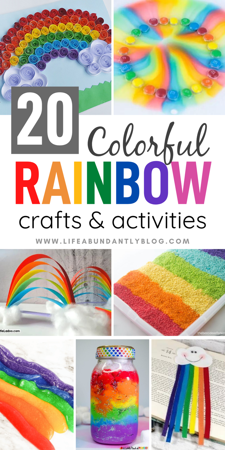 Rainbow Crafts and Activities for Kids for Hands-on Learning — Life ...