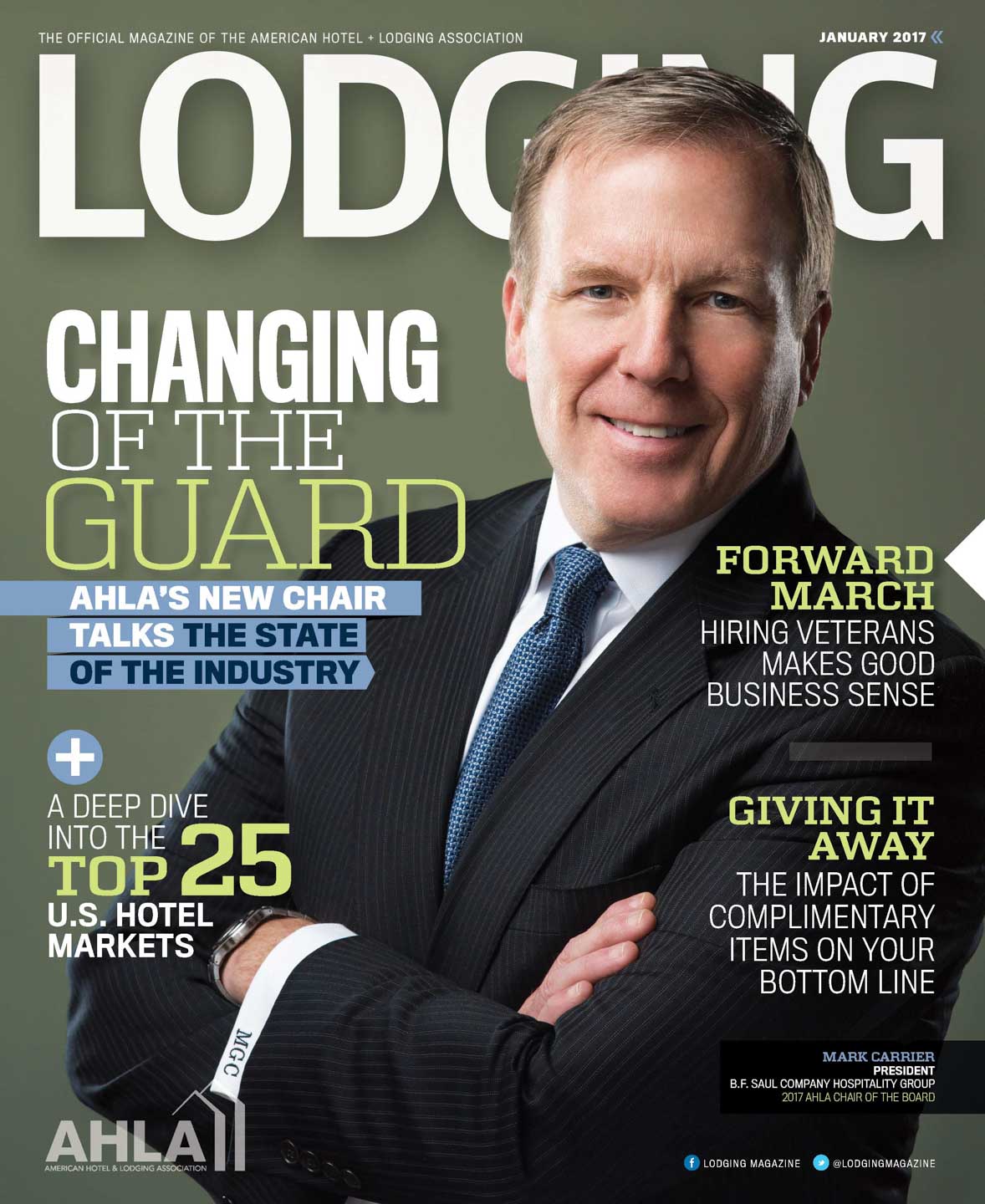 Lodging Magazine Cover Photo 