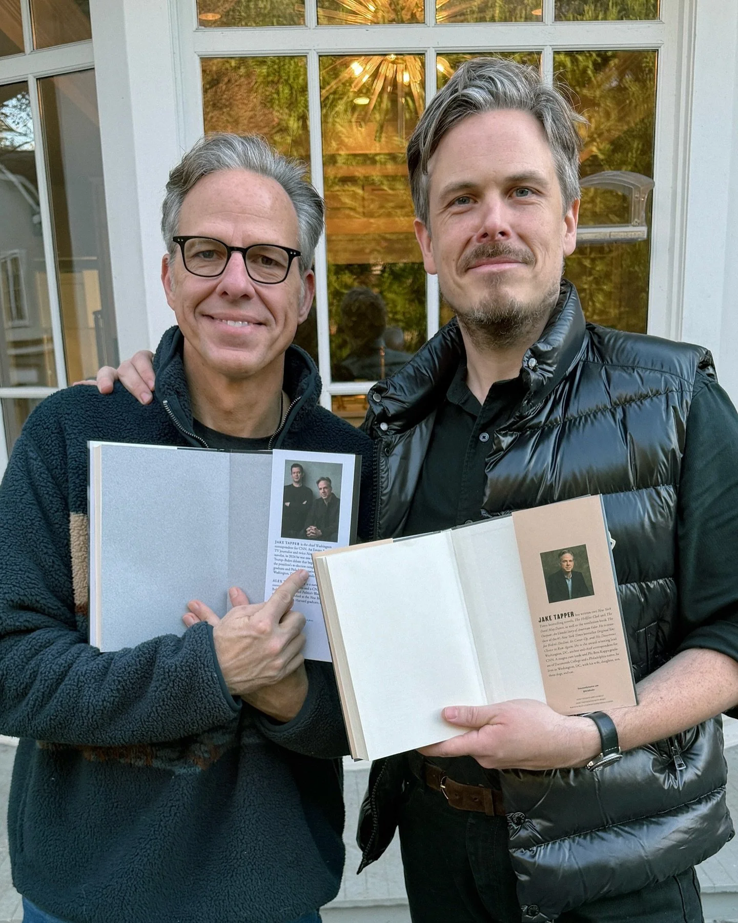 Grateful to have photographed the author photos for the last 3 books written by @jaketapper including @nytimes best seller &lsquo;Original Sin&rsquo; which was co-written by @alxthomp - Feels good to be trusted by awesome clients like Jake.