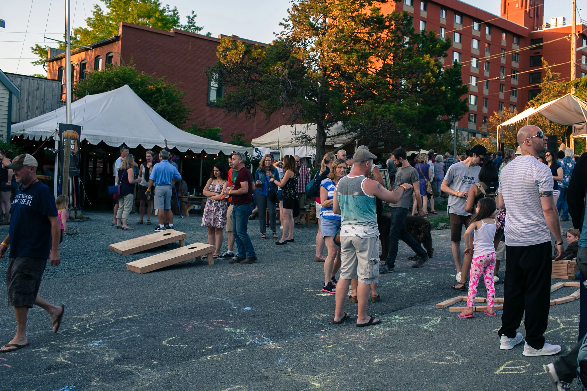 block party ski to sea peeps.jpg