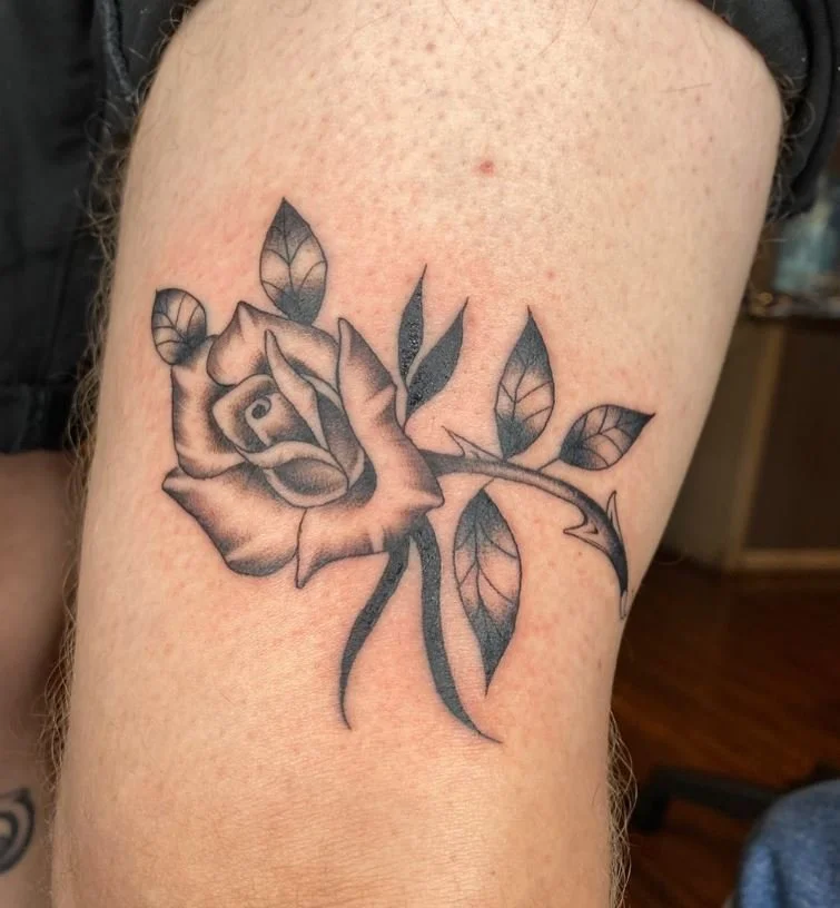 cummings rose black and grey thorn flower.JPG