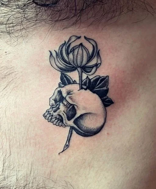 west angry skull flower black and grey.JPG
