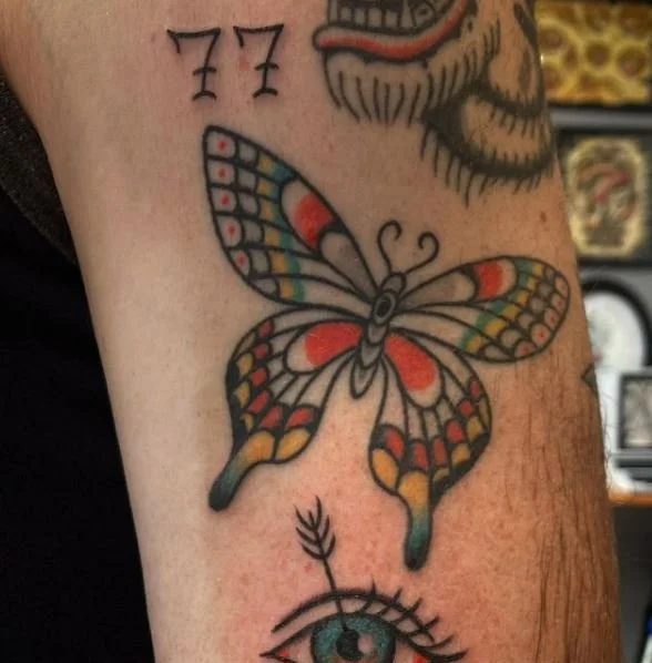 paper dogs butterfly bug wings insect creature.JPG