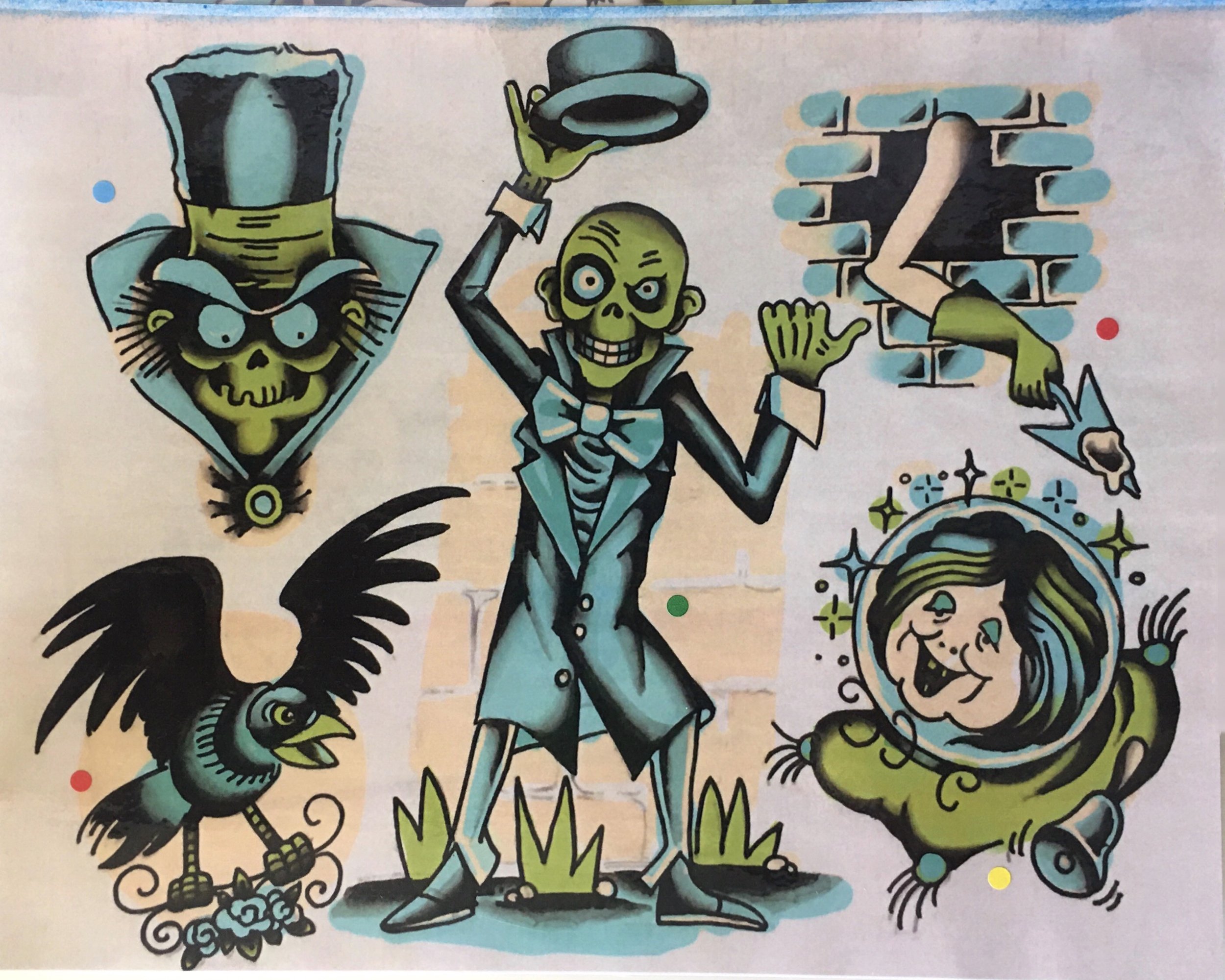deters haunted mansion crow masonry fortune teller .jpg