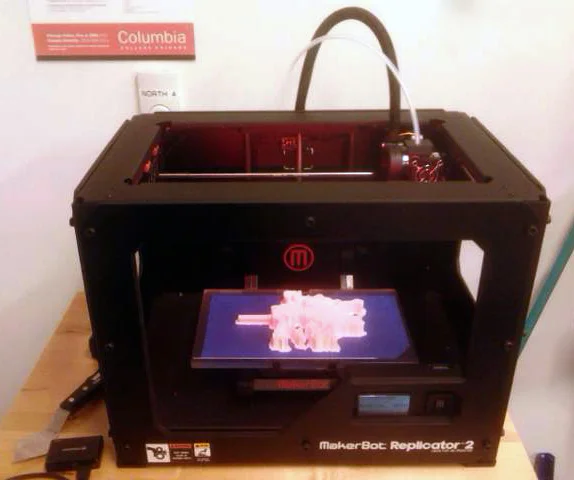Using a Makerbot printer.