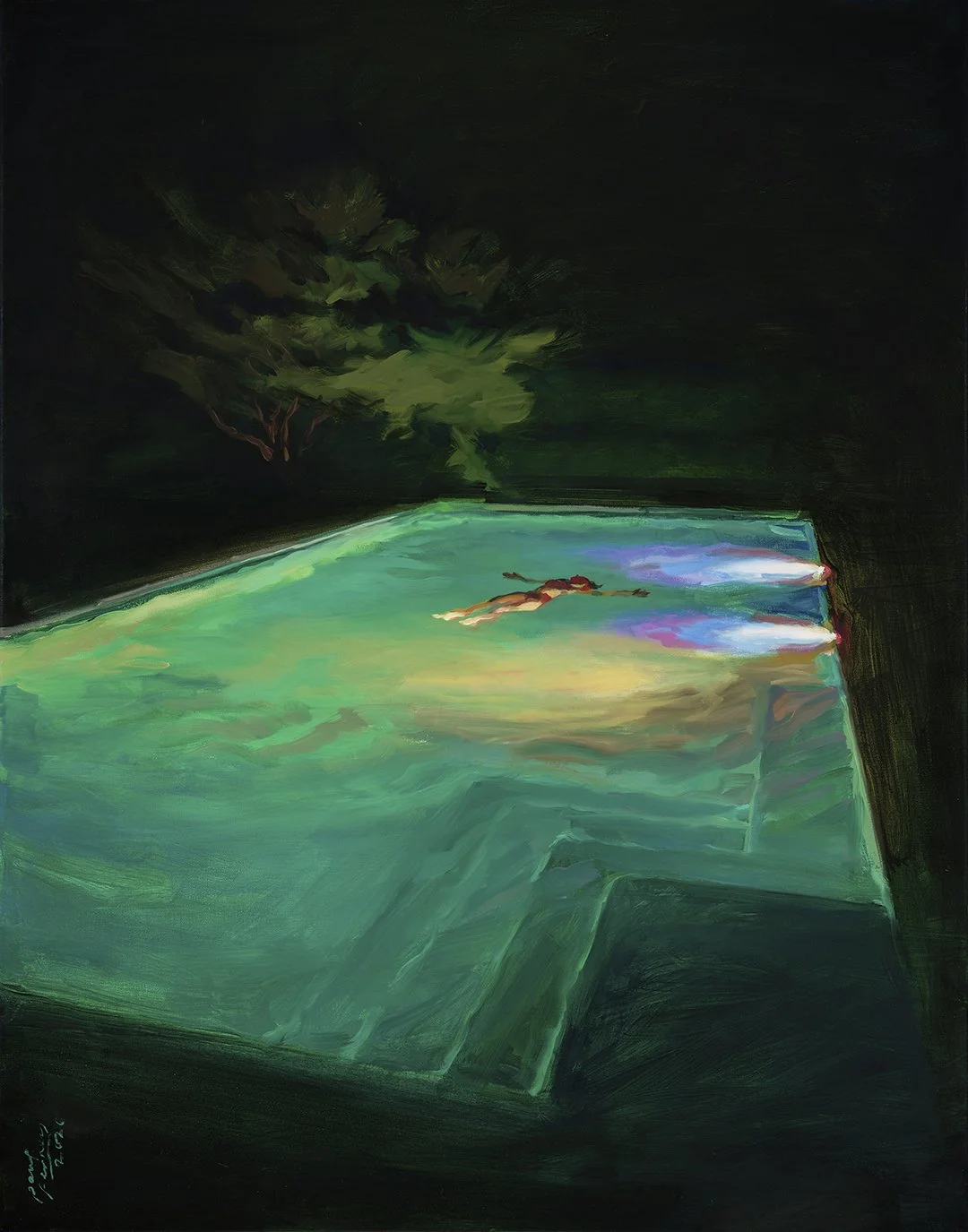 Looking Glass, Oil on Linen, 2026