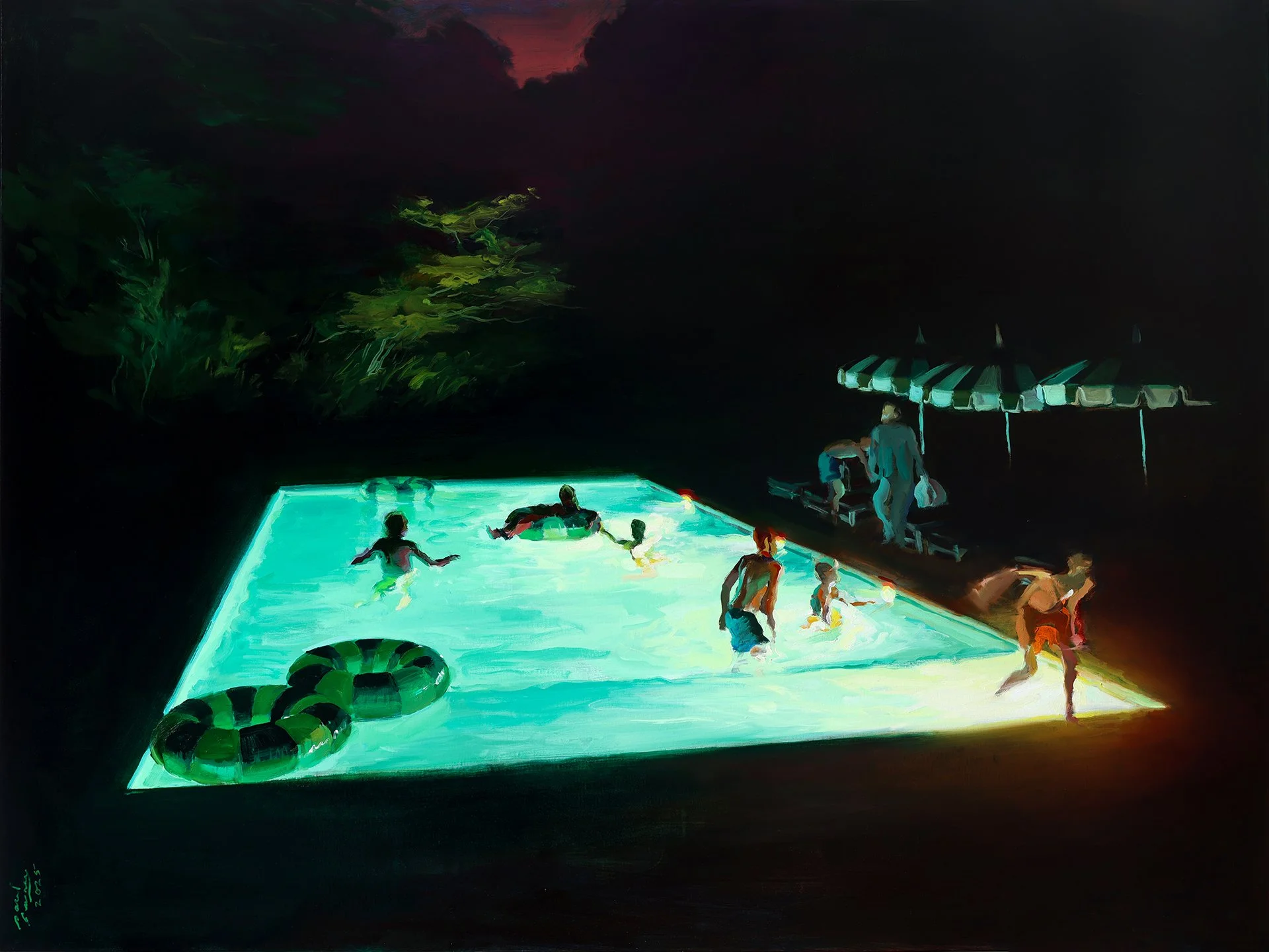 Above the Fray, Oil on Linen, 2024