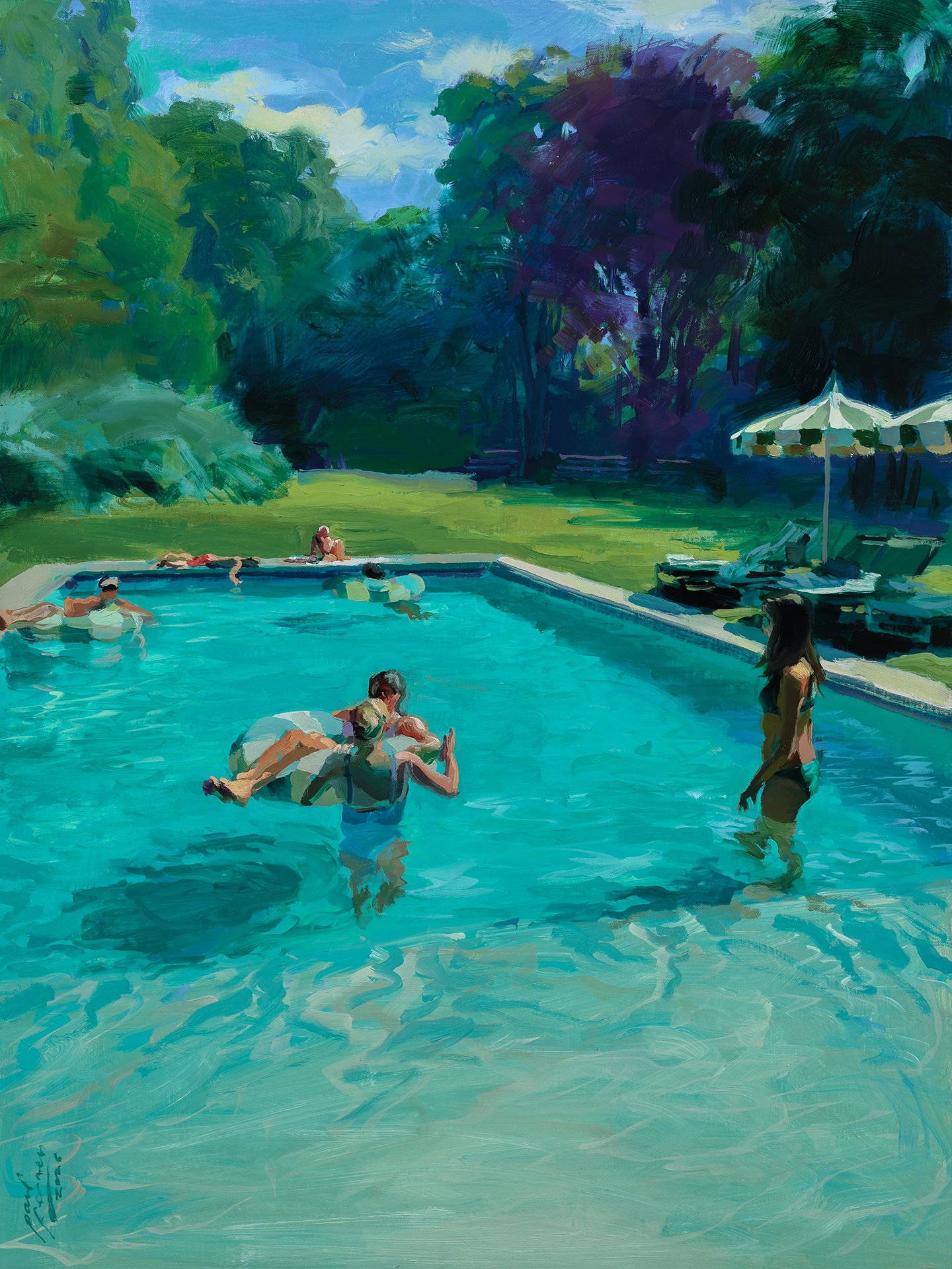 Weekend Getaway, 18"x24"