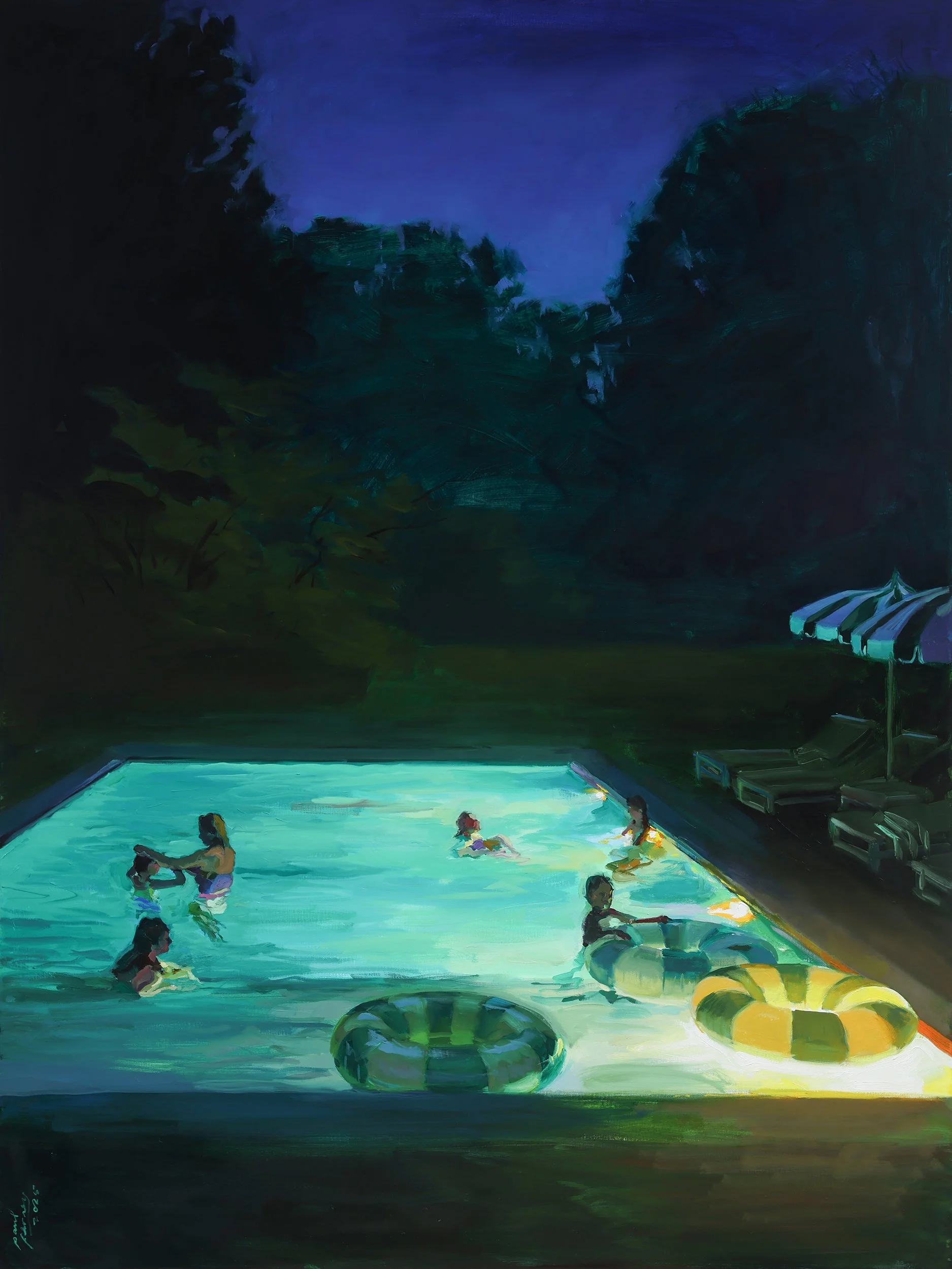 Transcript, 36"x48"