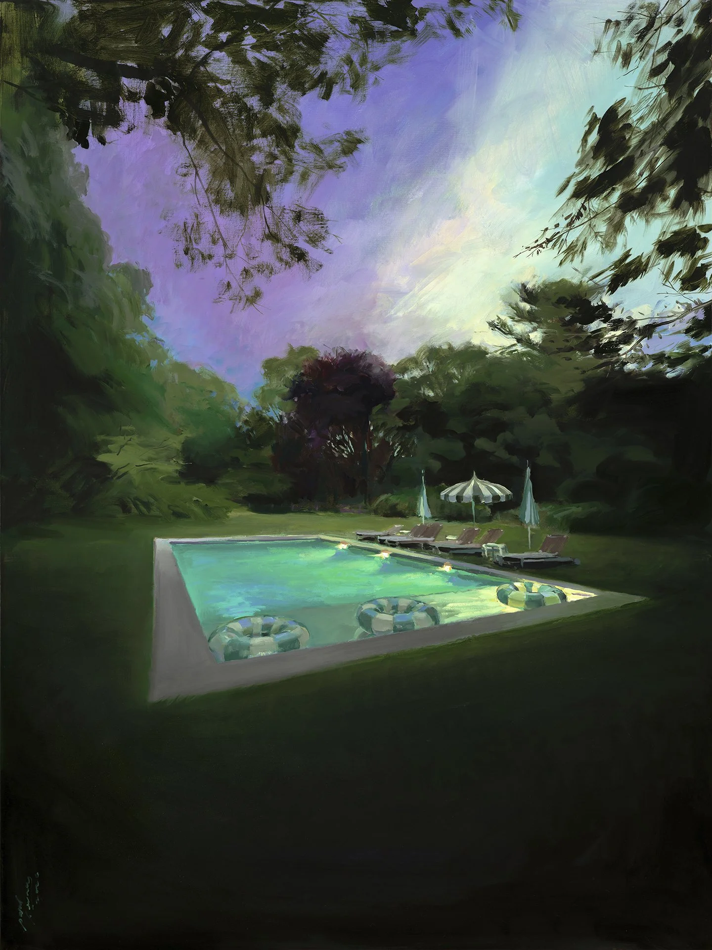 Afterparty, Oil on Linen, 30"x40"