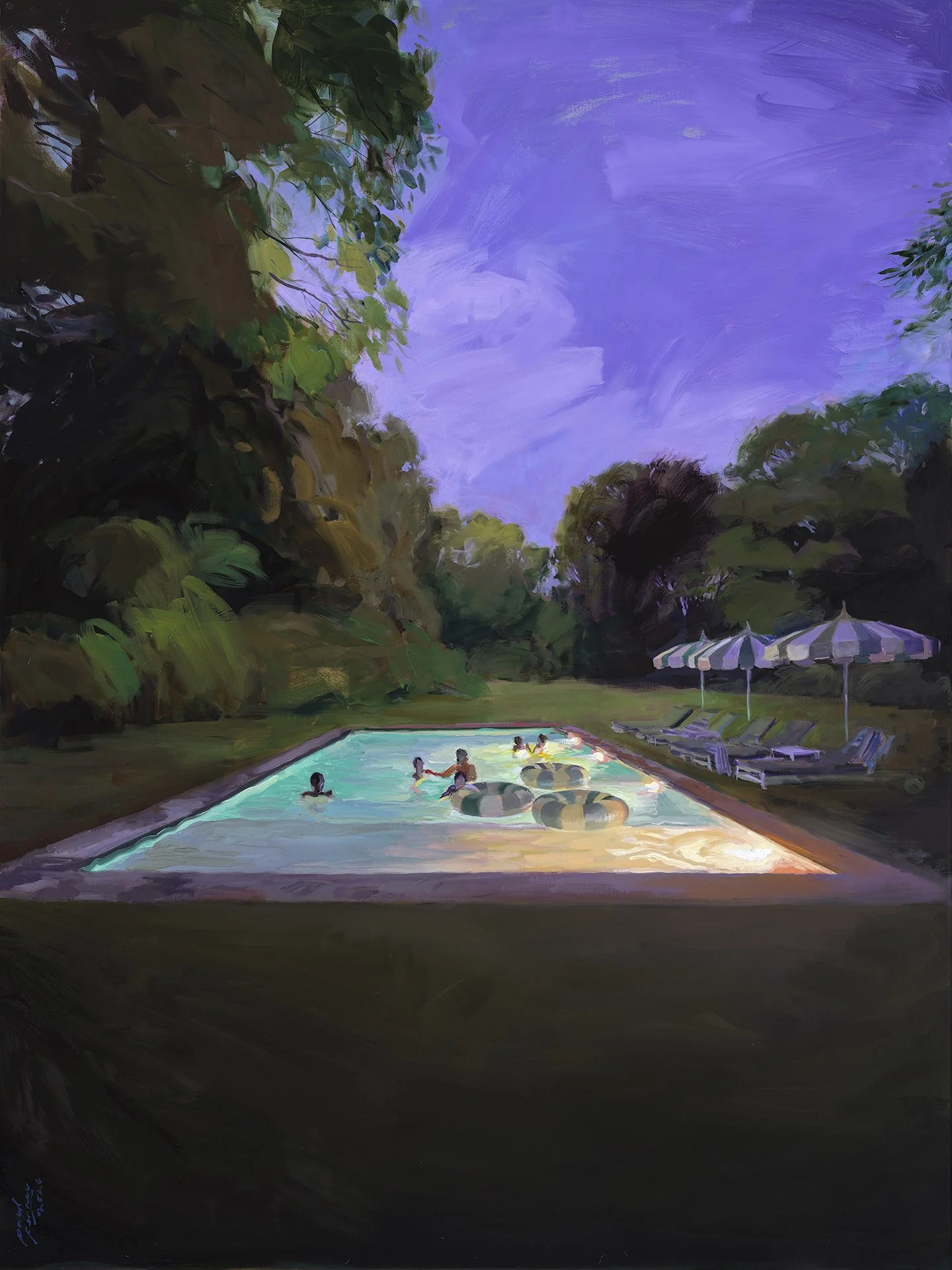Freestyle, 36"x48", Oil on Linen, $11,000